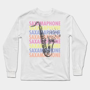 Saxamaphone Long Sleeve T-Shirt